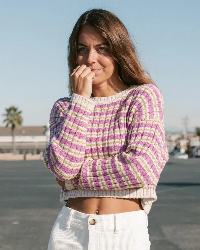 Billabong Sweaters Women In A Daze Cozy Sweater Bright Orchid Billabong Sweaters Women In A Daze Cozy Sweater Bright Orchid