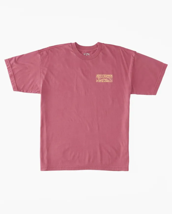 Billabong TShirts Men Arch Wave TShirt Wild Berry Billabong TShirts Men Arch Wave TShirt Wild Berry