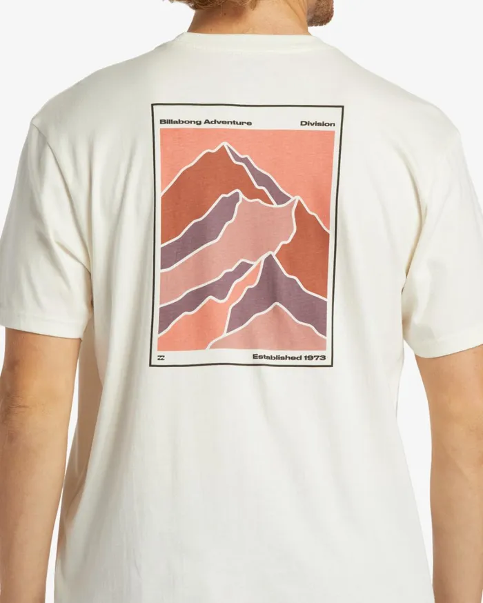 Billabong TShirts Men Contour TShirt Off White Billabong TShirts Men Contour TShirt Off White