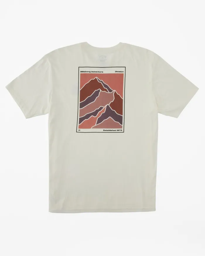 Billabong TShirts Men Contour TShirt Off White Billabong TShirts Men Contour TShirt Off White