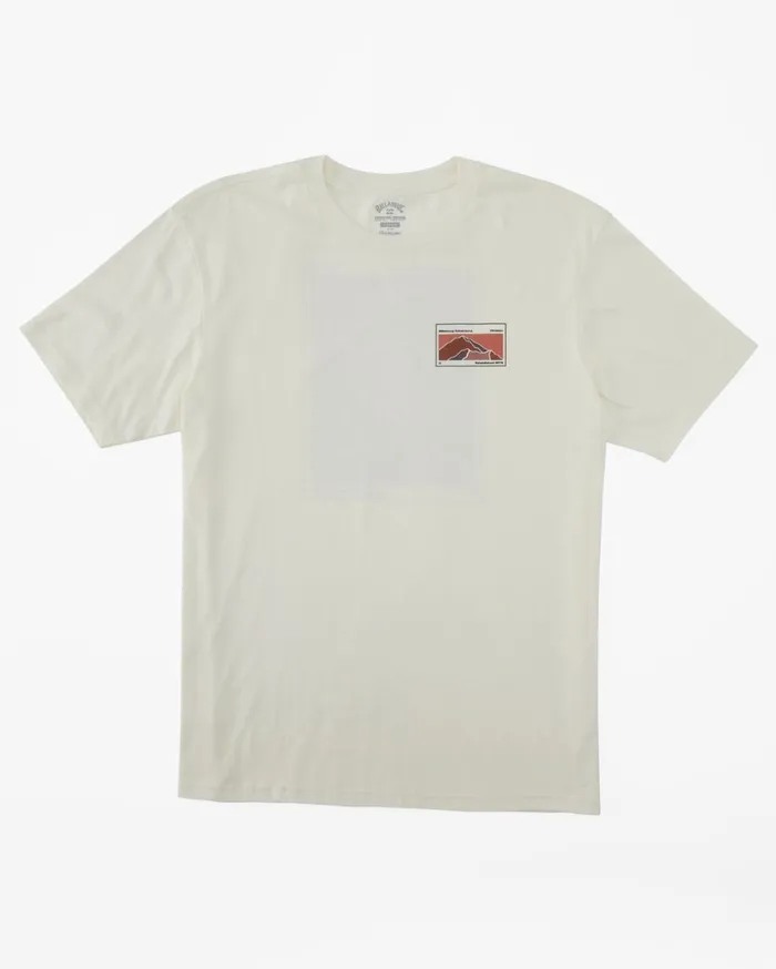 Billabong TShirts Men Contour TShirt Off White Billabong TShirts Men Contour TShirt Off White