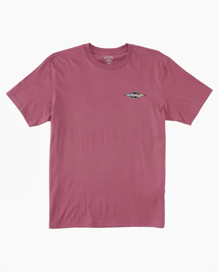 Billabong TShirts Men Crayon Wave TShirt Wild Berry Billabong TShirts Men Crayon Wave TShirt Wild Berry