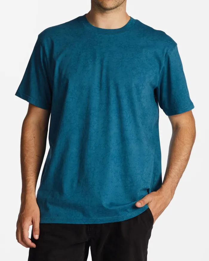 Billabong TShirts Men Essential Wash TShirt Blue Lagoon