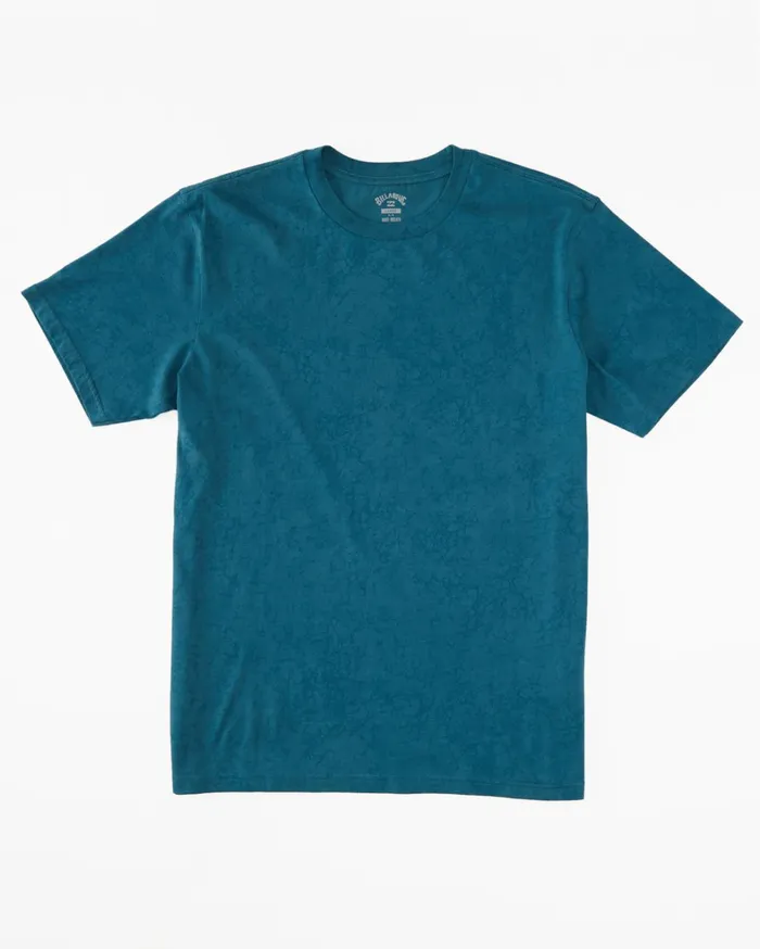 Billabong TShirts Men Essential Wash TShirt Blue Lagoon Billabong TShirts Men Essential Wash TShirt Blue Lagoon