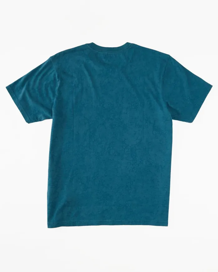 Billabong TShirts Men Essential Wash TShirt Blue Lagoon Billabong TShirts Men Essential Wash TShirt Blue Lagoon