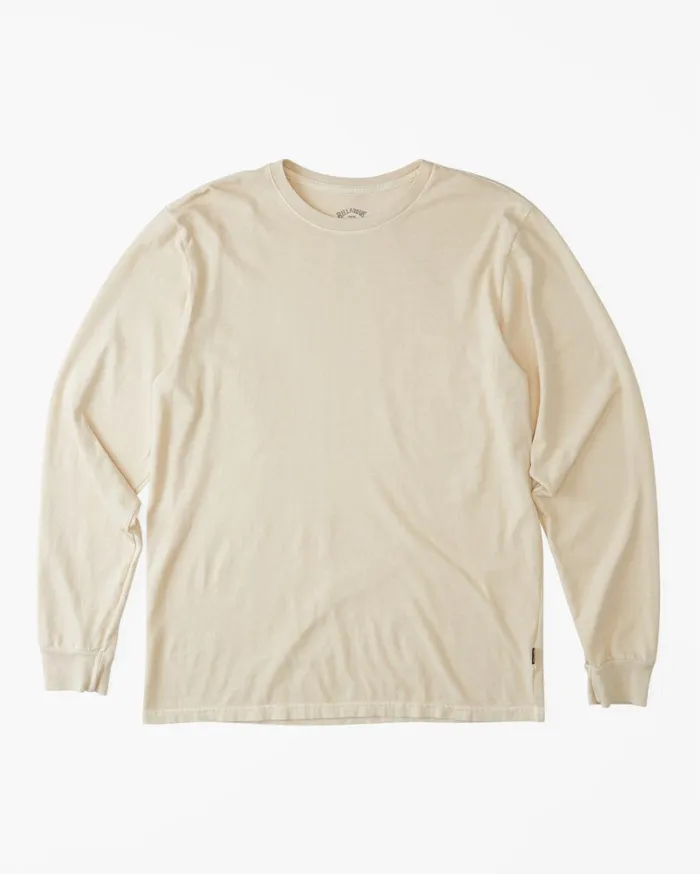 Billabong TShirts Men Essential Wave Washed Long Sleeve TShirt Navy Billabong TShirts Men Essential Wave Washed Long Sleeve TShirt Navy