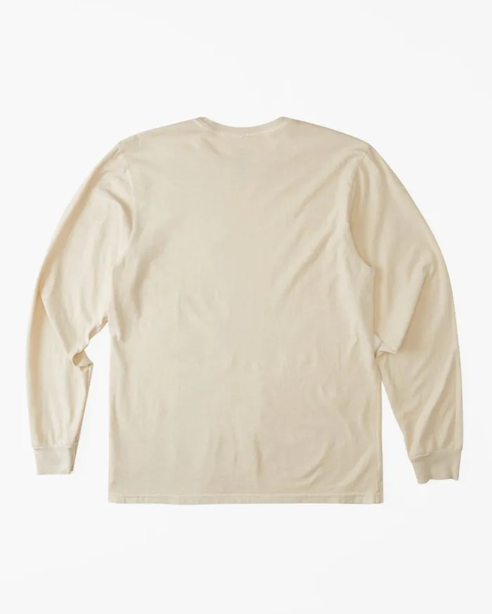 Billabong TShirts Men Essential Wave Washed Long Sleeve TShirt Navy Billabong TShirts Men Essential Wave Washed Long Sleeve TShirt Navy
