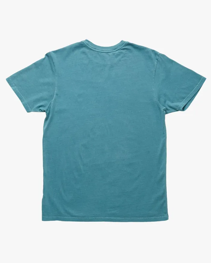 Billabong TShirts Men Essential Wave Washed Short Sleeve TShirt Smoke Blue Billabong TShirts Men Essential Wave Washed Short Sleeve TShirt Smoke Blue