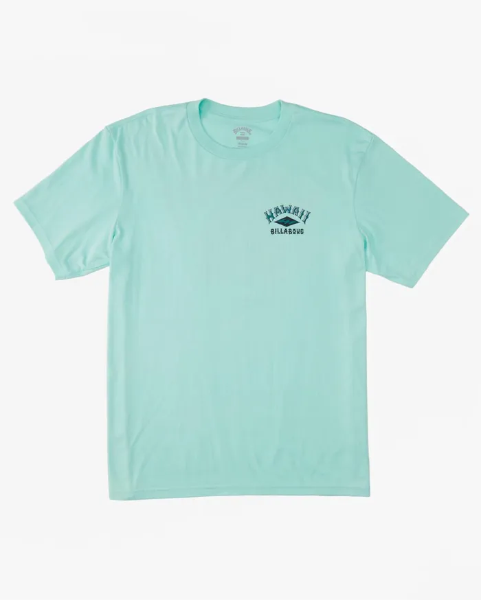 Billabong TShirts Men Hawaii Arch TShirt Cool Mint Billabong TShirts Men Hawaii Arch TShirt Cool Mint