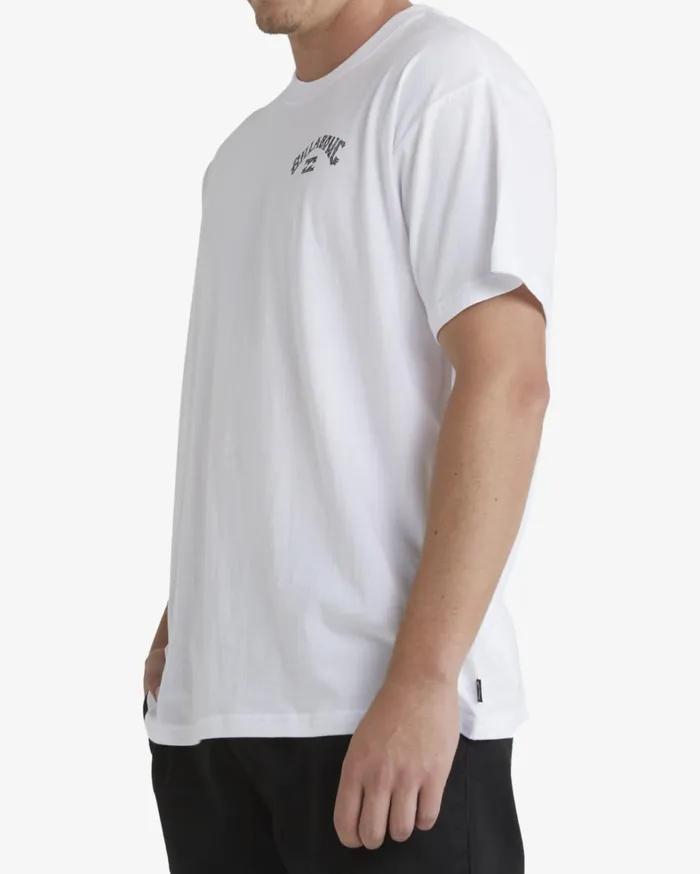 Billabong TShirts Men Pilpeled Arch Short Sleeve TShirt White Billabong TShirts Men Pilpeled Arch Short Sleeve TShirt White