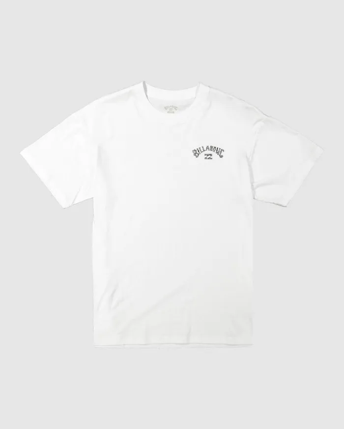 Billabong TShirts Men Pilpeled Arch Short Sleeve TShirt White Billabong TShirts Men Pilpeled Arch Short Sleeve TShirt White