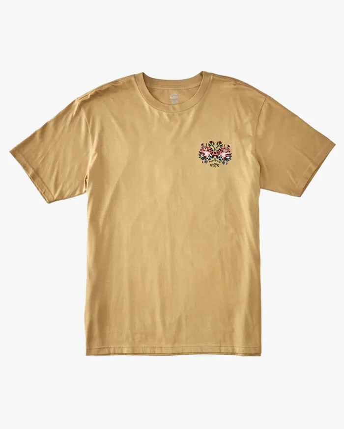 Billabong TShirts Men Protectores TShirt Dusty Gold Billabong TShirts Men Protectores TShirt Dusty Gold