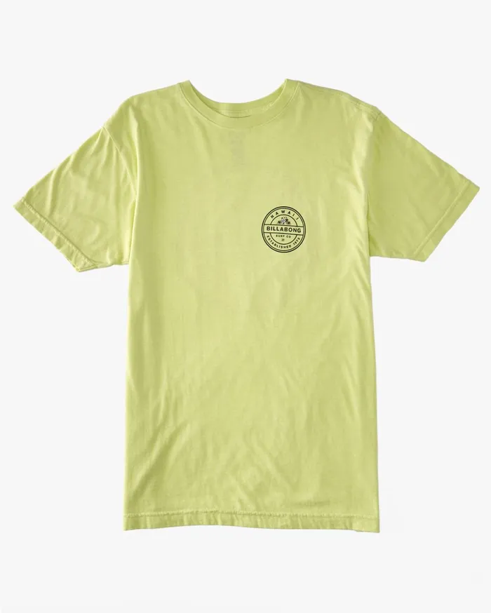 Billabong TShirts Men Rotor Rooster TShirt Light Green Billabong TShirts Men Rotor Rooster TShirt Light Green