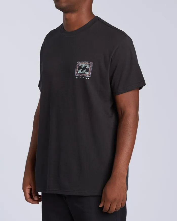 Billabong TShirts Men Short Sleeve TShirt Black Billabong TShirts Men Short Sleeve TShirt Black