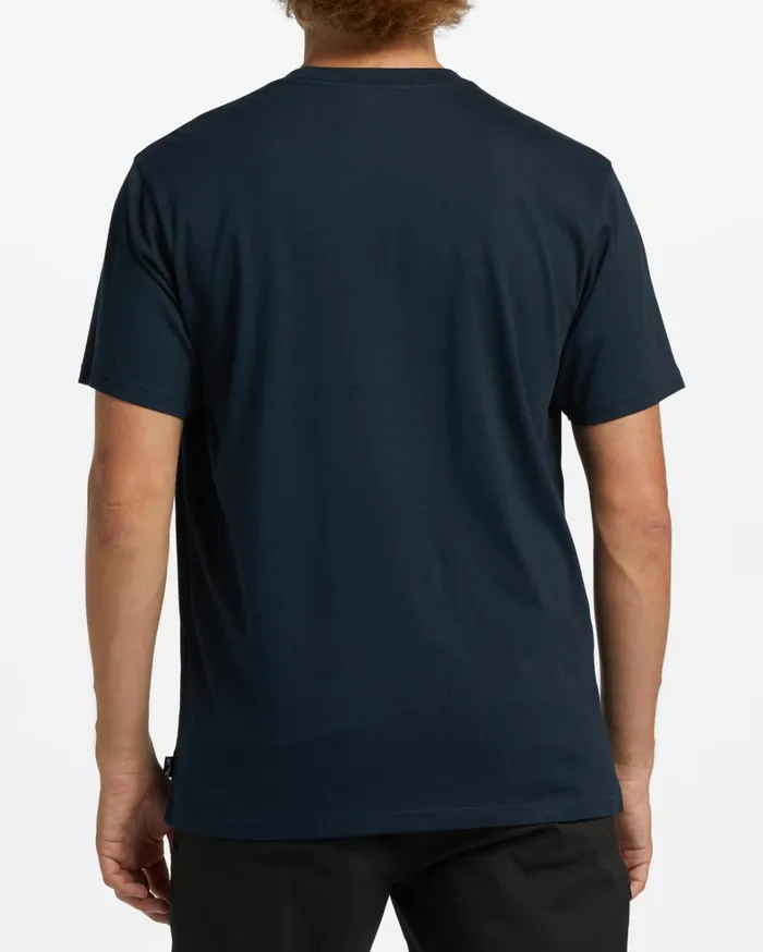 Billabong TShirts Men Spinner TShirt Navy Billabong TShirts Men Spinner TShirt Navy