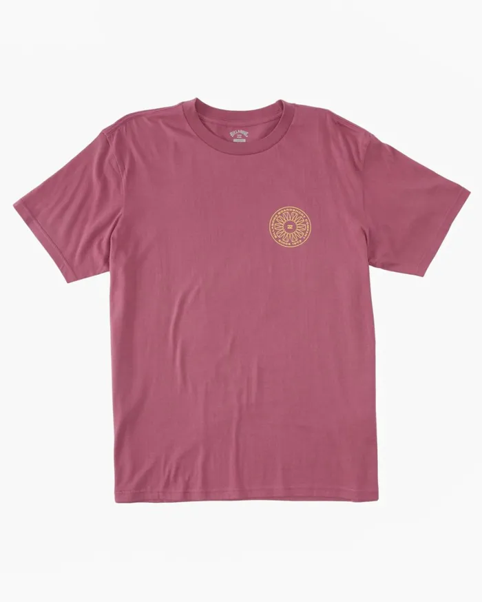 Billabong TShirts Men Swivel TShirt Wild Berry Billabong TShirts Men Swivel TShirt Wild Berry