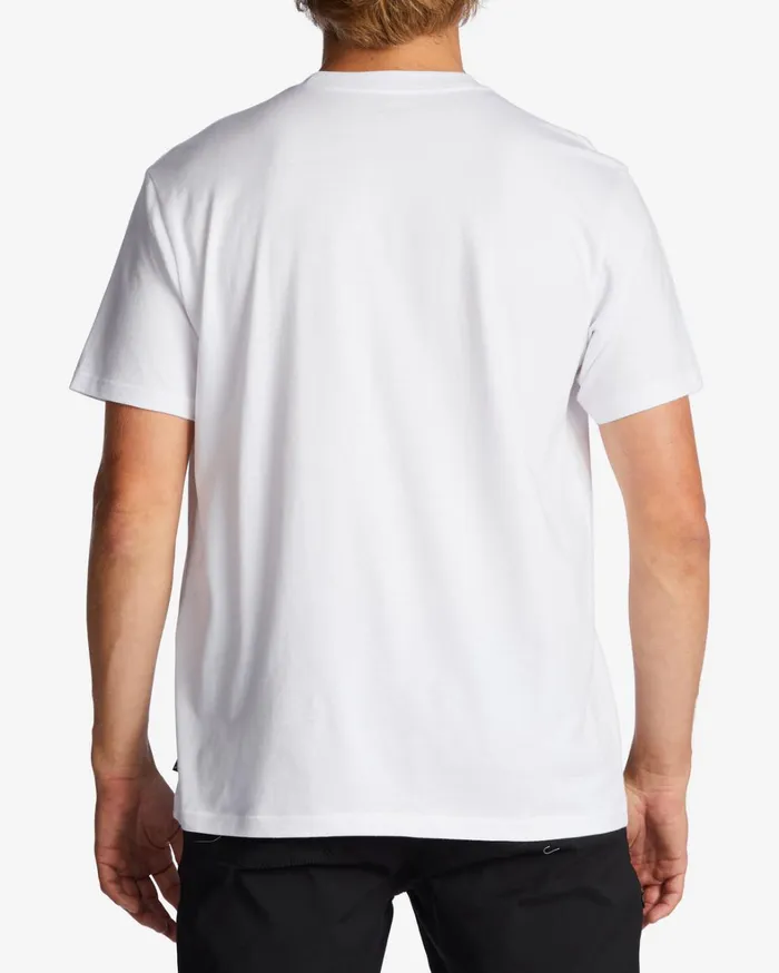 Billabong TShirts Men Team Pocket TShirt White Billabong TShirts Men Team Pocket TShirt White