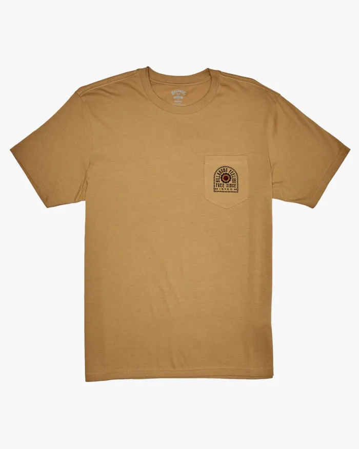 Billabong TShirts Men Tropics TShirt Dusty Gold Billabong TShirts Men Tropics TShirt Dusty Gold