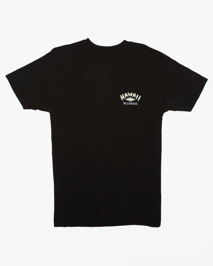 Billabong TShirts Men Volcano Arch TShirt Black Billabong TShirts Men Volcano Arch TShirt Black