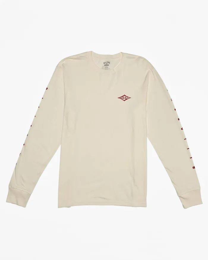 Billabong Toddlers and Boys 27 Yrs Men Unity Long Sleeve TShirt Off White