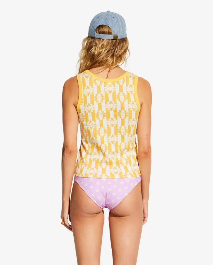 Billabong Tops Women Billabong X Smiley Little Smiles Tank Top Brighter Days Billabong Tops Women Billabong X Smiley Little Smiles Tank Top Brighter Days