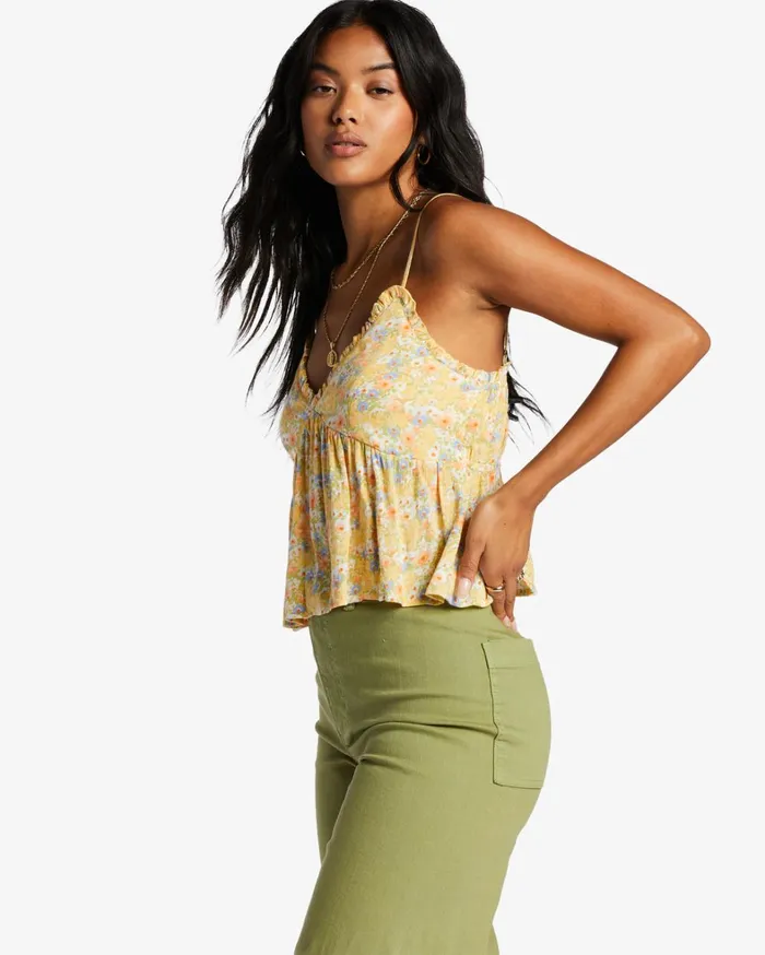 Billabong Tops Women Lifes A Beach Strappy Top Multi Billabong Tops Women Lifes A Beach Strappy Top Multi
