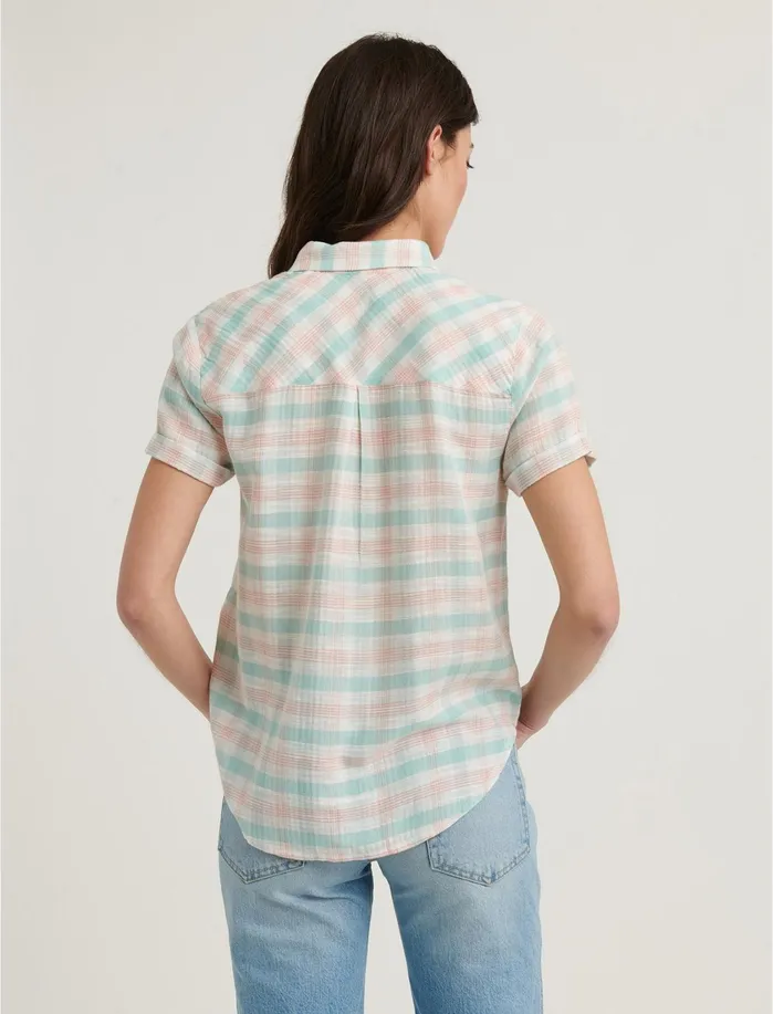 Blouses Women Lucky Brand Summer Shirt Multi