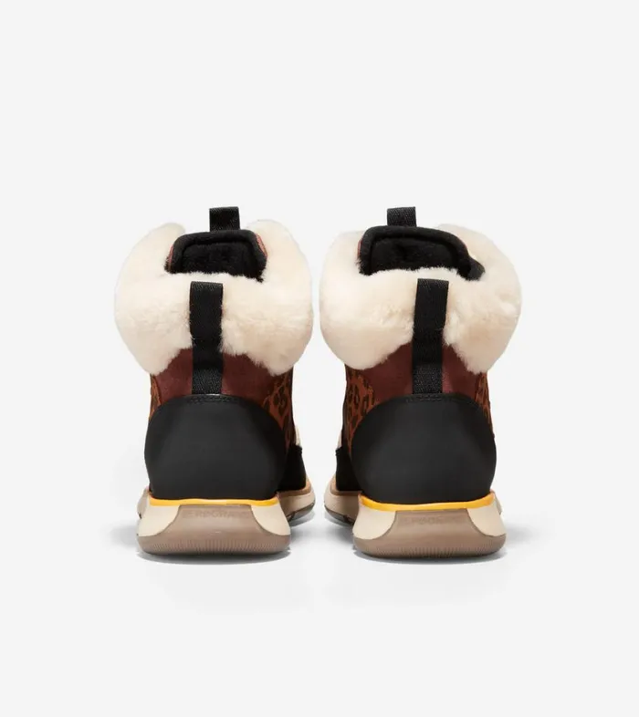 Boots And Booties Women Cole Haan 4ZERGRAND Hiker Boot Woodburyleopard Print Boots And Booties Women Cole Haan 4ZERGRAND Hiker Boot Woodburyleopard Print