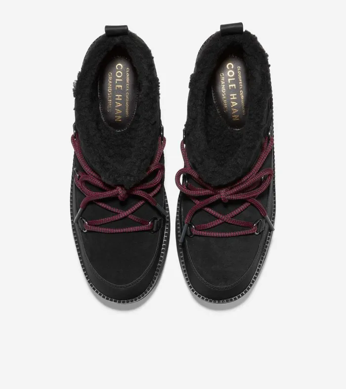 Boots And Booties Women Cole Haan Cloudfeel Snow Mini Boot Black Boots And Booties Women Cole Haan Cloudfeel Snow Mini Boot Black