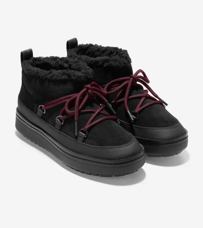 Boots And Booties Women Cole Haan Cloudfeel Snow Mini Boot Black Boots And Booties Women Cole Haan Cloudfeel Snow Mini Boot Black