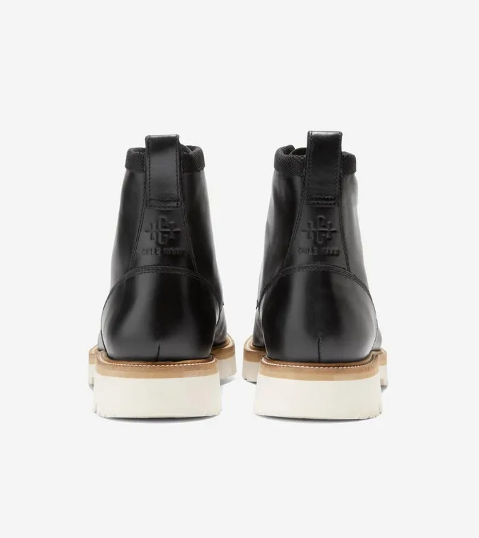 Boots And Chukkas Men Cole Haan American Classics Plain Toe Boot Blackivory Boots And Chukkas Men Cole Haan American Classics Plain Toe Boot Blackivory