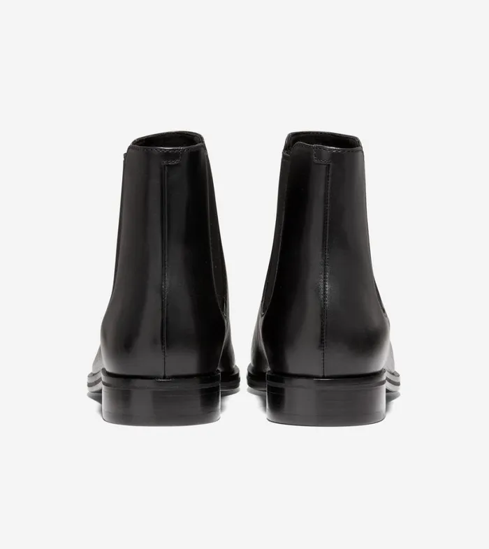 Boots And Chukkas Men Cole Haan Washington Grand Laser Chelsea Boots Black Boots And Chukkas Men Cole Haan Washington Grand Laser Chelsea Boots Black