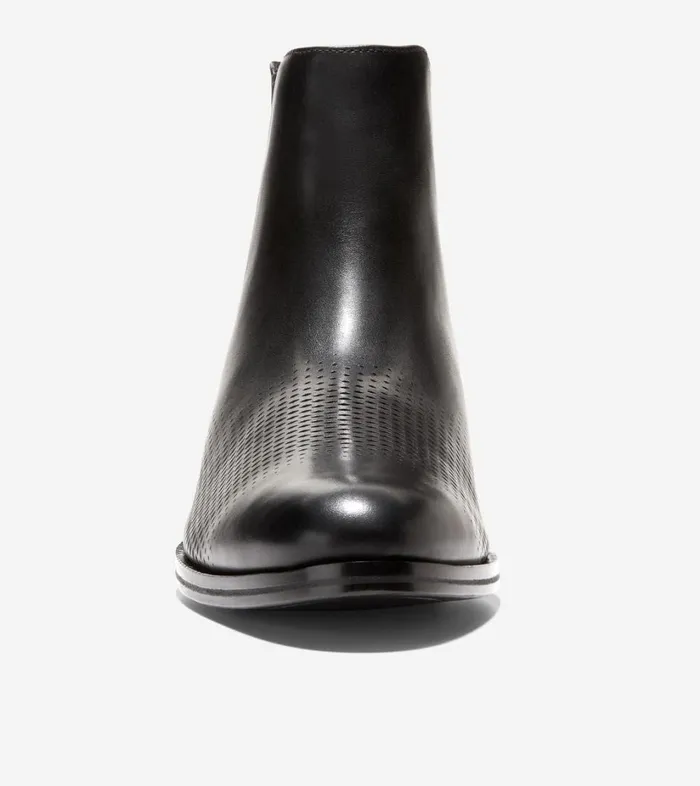 Boots And Chukkas Men Cole Haan Washington Grand Laser Chelsea Boots Black Boots And Chukkas Men Cole Haan Washington Grand Laser Chelsea Boots Black