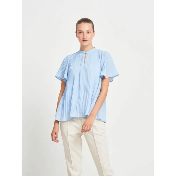 Bruuns Bazaar Blouses Womens Camilla Ellevira Shirt Sky