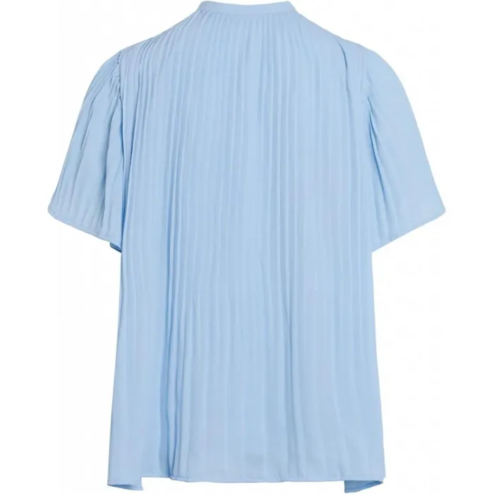 Bruuns Bazaar Blouses Womens Camilla Ellevira Shirt Sky Bruuns Bazaar Blouses Womens Camilla Ellevira Shirt Sky