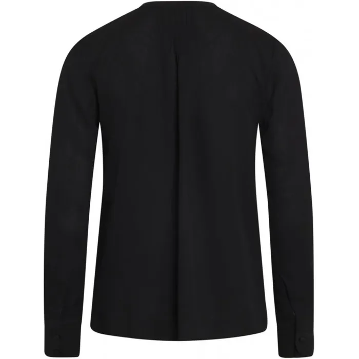 Bruuns Bazaar Blouses Womens Camilla May Shirt Black Bruuns Bazaar Blouses Womens Camilla May Shirt Black