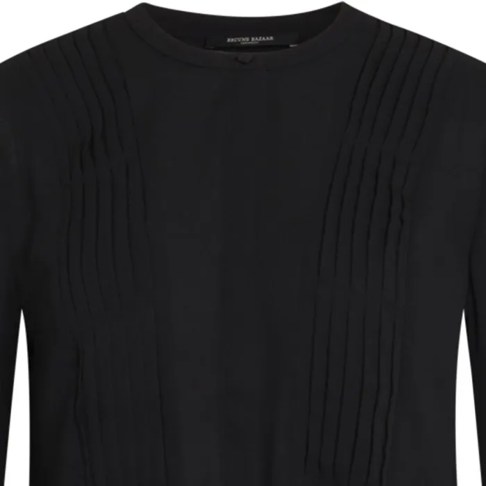Bruuns Bazaar Blouses Womens Camilla May Shirt Black Bruuns Bazaar Blouses Womens Camilla May Shirt Black