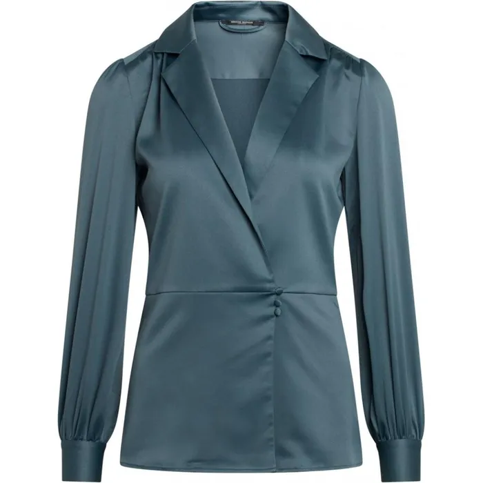 Bruuns Bazaar Blouses Womens Hortensia Kania Shirt Night Shadow Bruuns Bazaar Blouses Womens Hortensia Kania Shirt Night Shadow