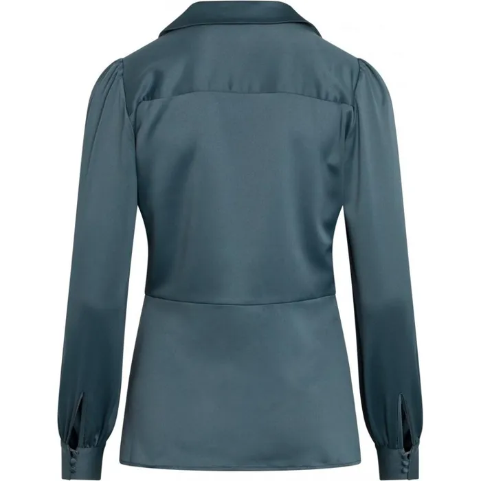 Bruuns Bazaar Blouses Womens Hortensia Kania Shirt Night Shadow Bruuns Bazaar Blouses Womens Hortensia Kania Shirt Night Shadow