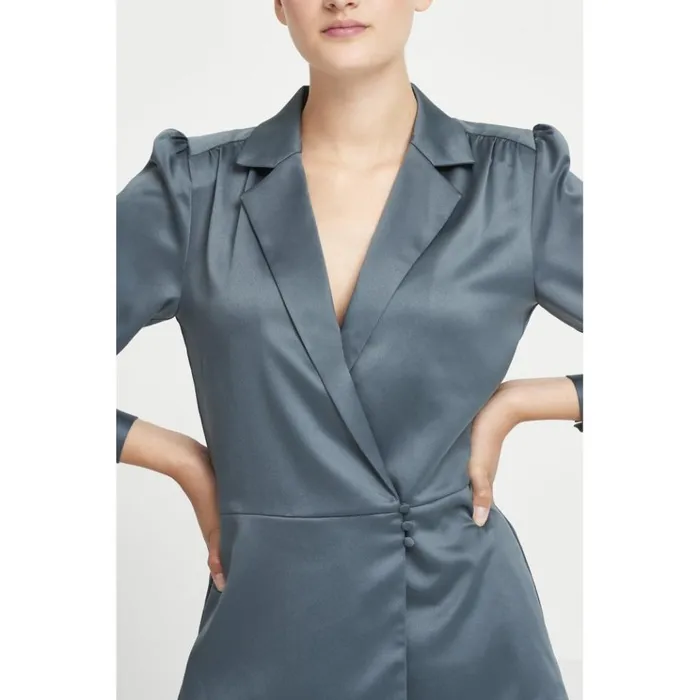 Bruuns Bazaar Blouses Womens Hortensia Kania Shirt Night Shadow Bruuns Bazaar Blouses Womens Hortensia Kania Shirt Night Shadow