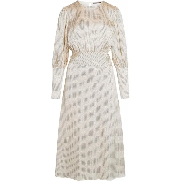 Bruuns Bazaar Dresses Womens Acacia Ellisa Dress White Cream Aop Bruuns Bazaar Dresses Womens Acacia Ellisa Dress White Cream Aop