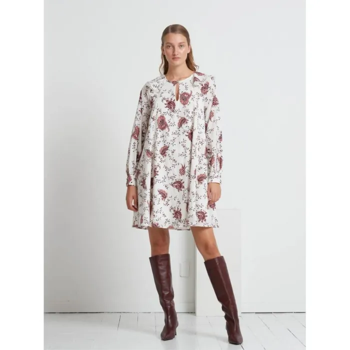 Bruuns Bazaar Dresses Womens Aster Oceane Dress Paisley Flower Print