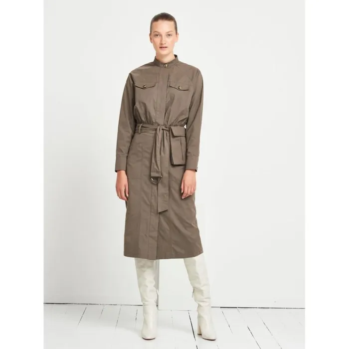 Bruuns Bazaar Dresses Womens Basil Valenteen Dress Bungee Brown