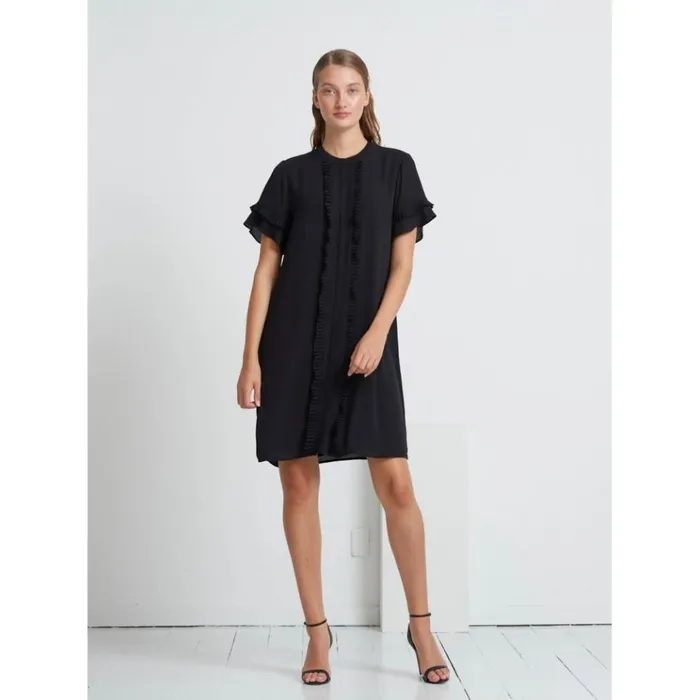 Bruuns Bazaar Dresses Womens Camilla Madsine Dress Black