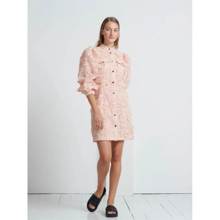 Bruuns Bazaar Dresses Womens Fieldrush Adrine Dress Misty Rose