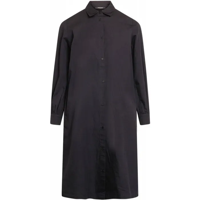Bruuns Bazaar Dresses Womens Freyie Pure Shirt Dress Black