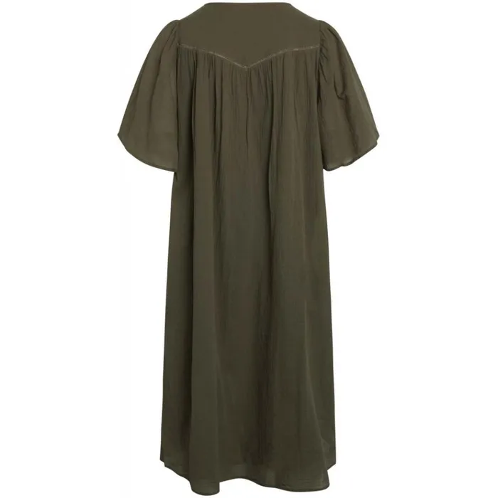 Bruuns Bazaar Dresses Womens Kathis Felline Dress Olive Tree Bruuns Bazaar Dresses Womens Kathis Felline Dress Olive Tree