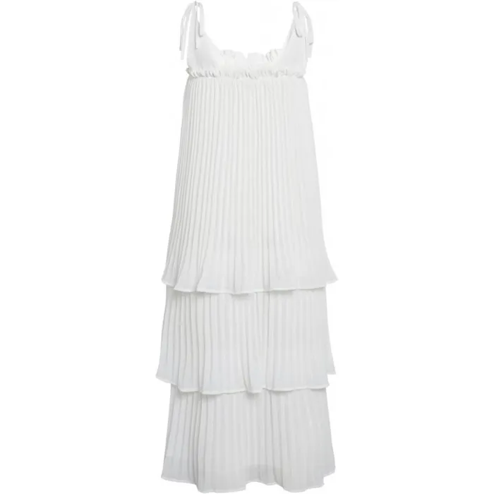 Bruuns Bazaar Dresses Womens Lotus Maci Dress Snow White Bruuns Bazaar Dresses Womens Lotus Maci Dress Snow White