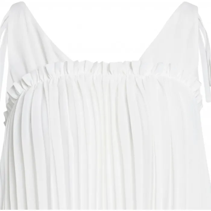 Bruuns Bazaar Dresses Womens Lotus Maci Dress Snow White Bruuns Bazaar Dresses Womens Lotus Maci Dress Snow White