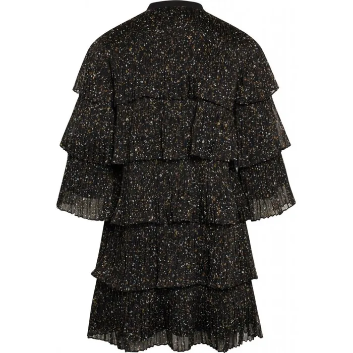 Bruuns Bazaar Dresses Womens Merline Marisan Dress Black Aop Bruuns Bazaar Dresses Womens Merline Marisan Dress Black Aop
